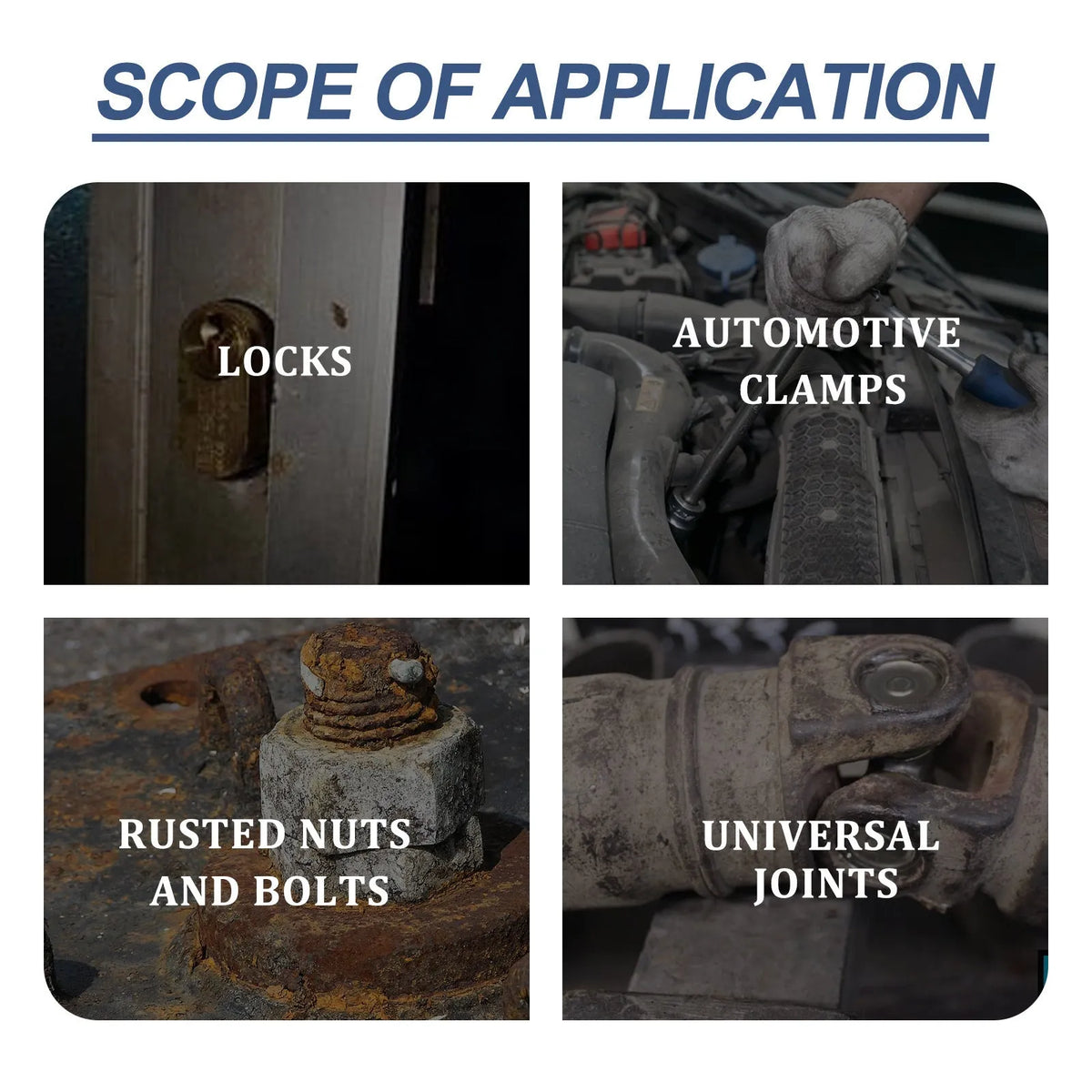30ml anti rust conversion agent spray can for automobile hub treatment with corrosion inhibitor ingredients