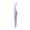 Light purple and pink 32mm automatic hair curler with anion technology and styling clips.