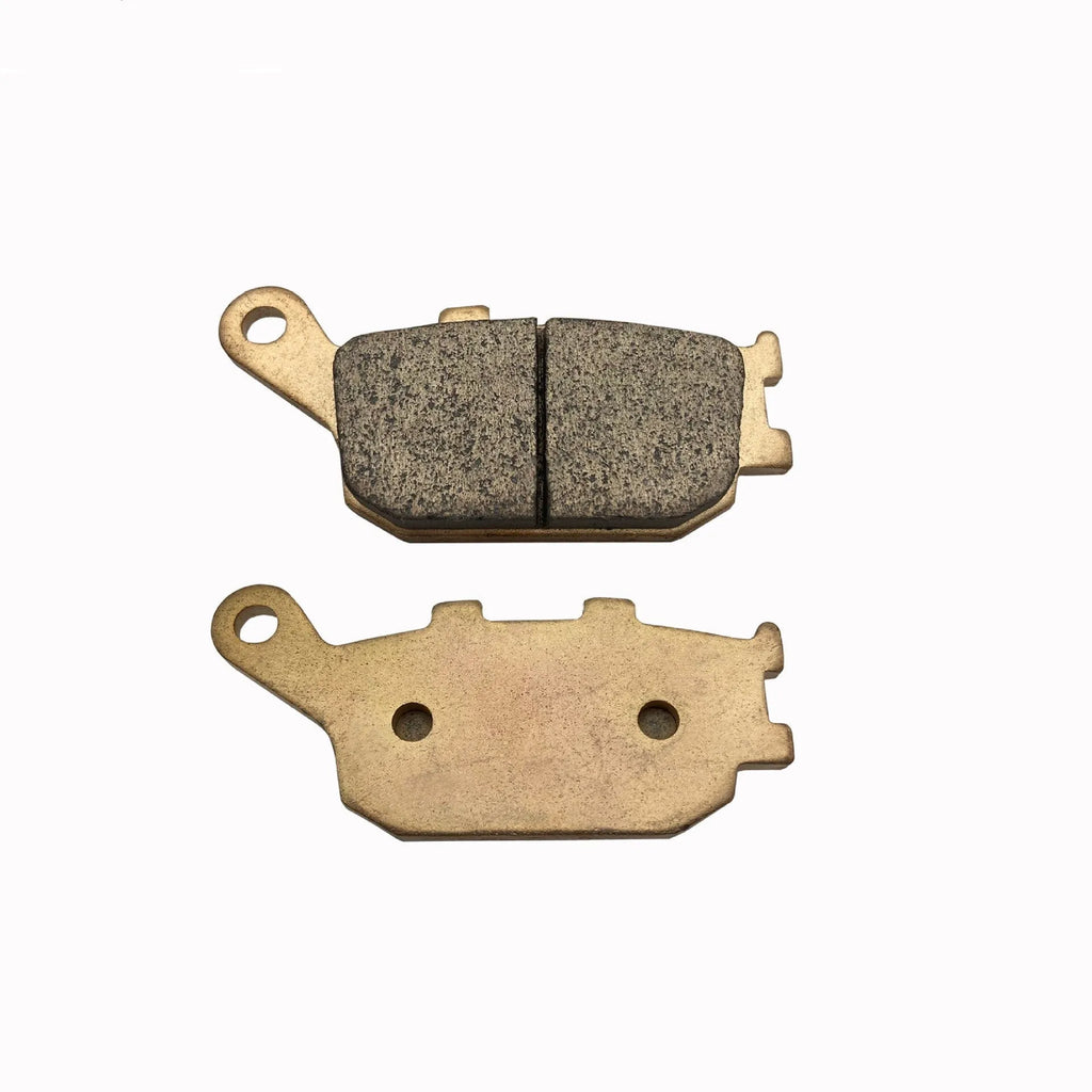Set of sintered rear motorcycle brake pads for Honda CBR954RR and CBR900RR models
