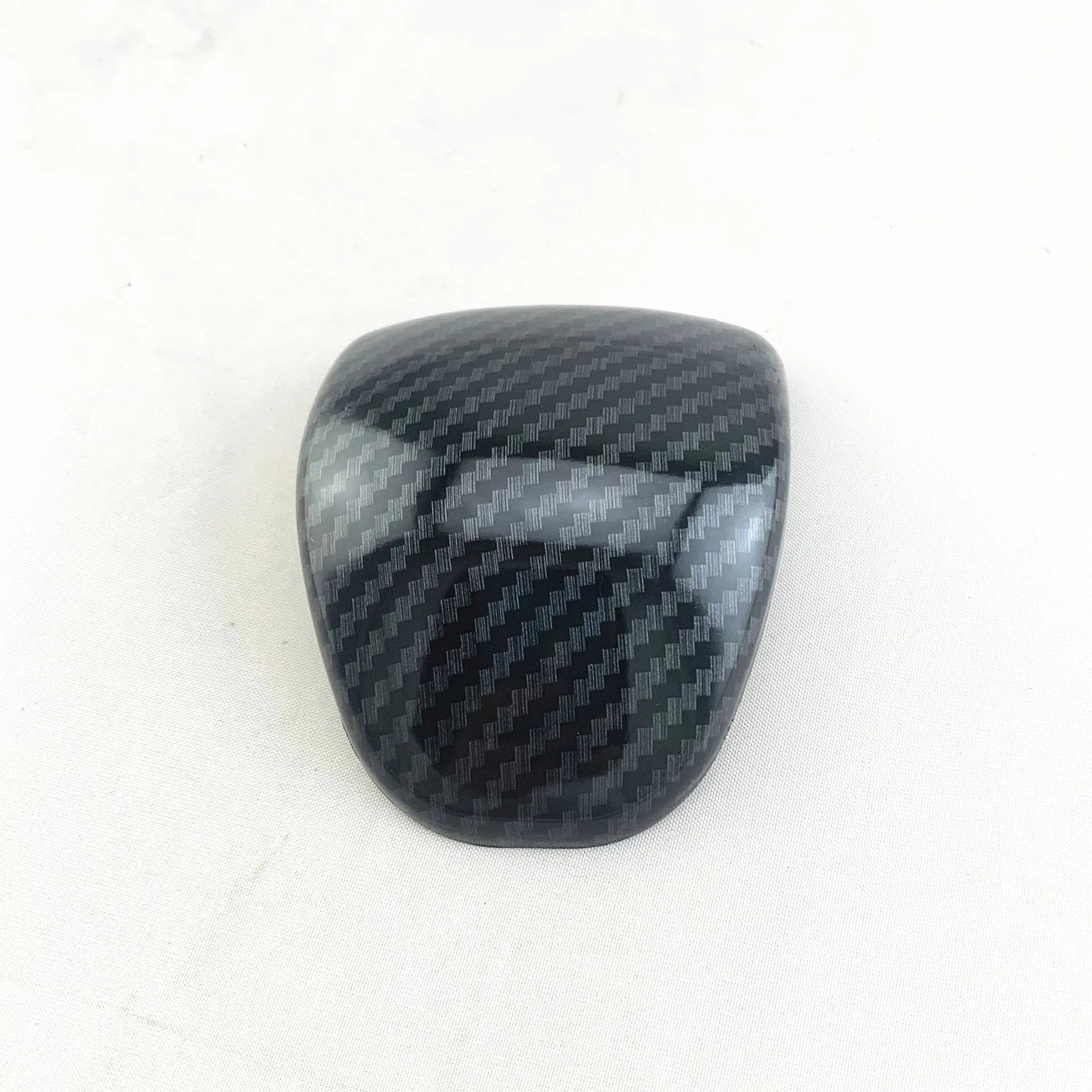 Carbon fibre pattern gear shift cover for car interior centre console