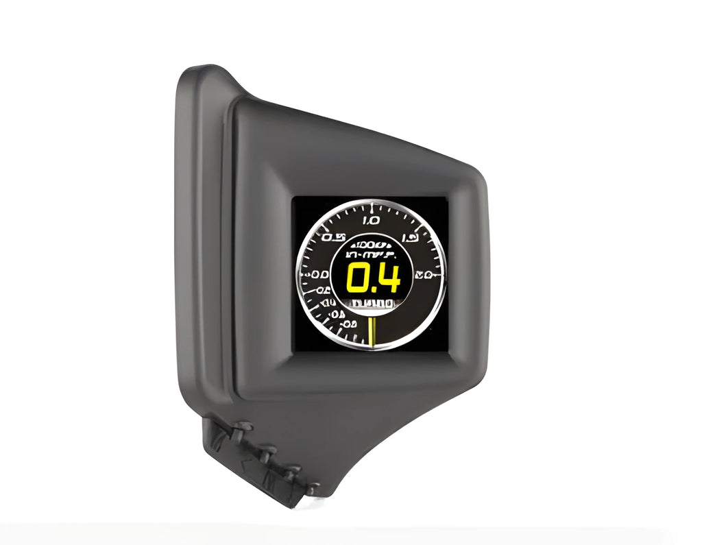 AP-1 car HUD head-up display with 2.5-inch LCD screen in black