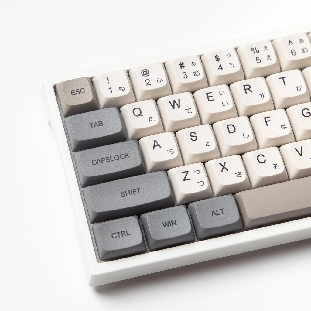 PBT XDA profile mechanical keyboard keycap set with 139 pieces including supplementary keys