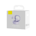 Noise reduction wireless Bluetooth headset in beige colour with plastic build and USB charger
