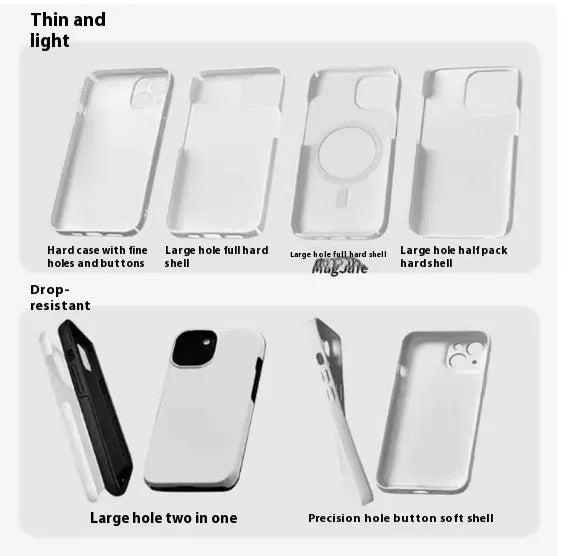 Retro art design hard shell iPhone case with large cutouts for buttons and camera