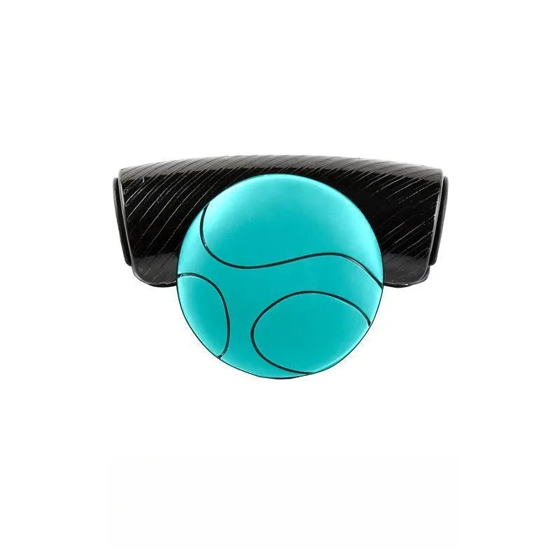 Black and blue steering wheel assist balls with silicone construction and metal bearing mechanism