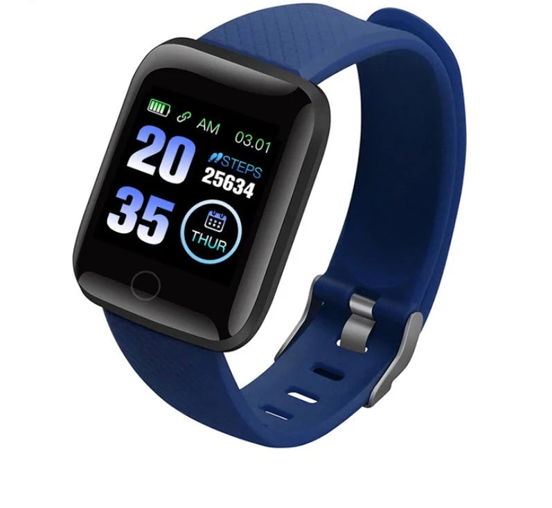 Blood Pressure Monitoring Sports Bracelet with 1.3-inch display in multiple colours