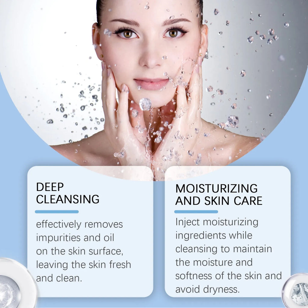 114g tube of salicylate facial cleansing gel with lactic acid and aloe extract