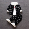 Red or white children's long sleeve clothes set in Asian sizes 80cm 90cm 100cm 110cm
