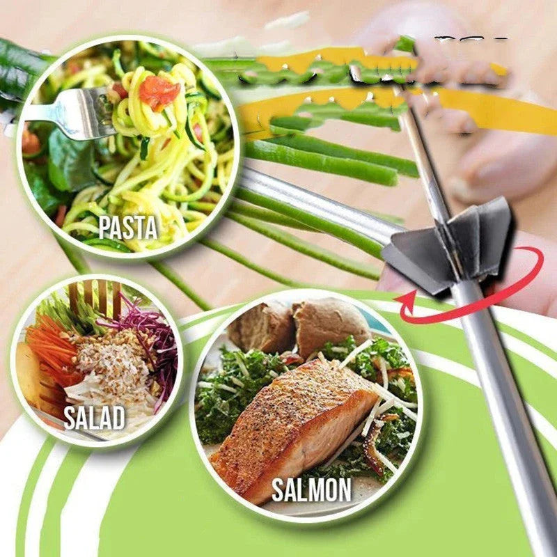 Stainless Steel Plum Blossom Scallion Cutter for even vegetable slices