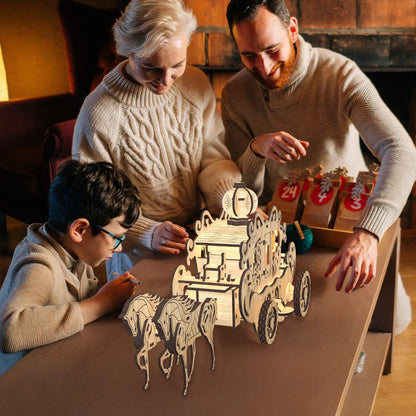 Princess Amelia Carriage Modelling Puzzle Toy for creative and educational play