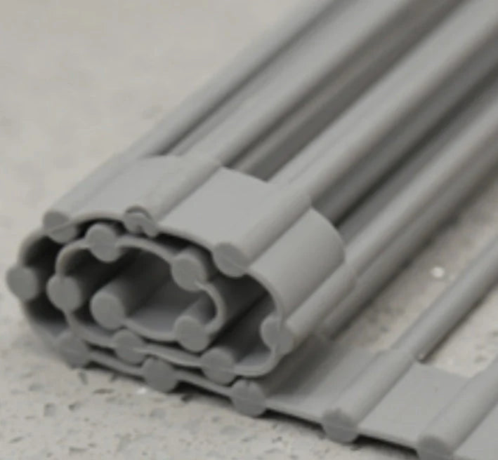 Stainless steel folding kitchen sink rack in various colours and sizes