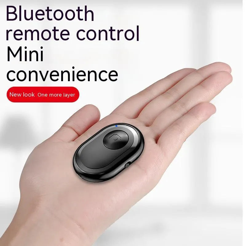 Wireless Bluetooth camera remote control in black, pink and purple colours