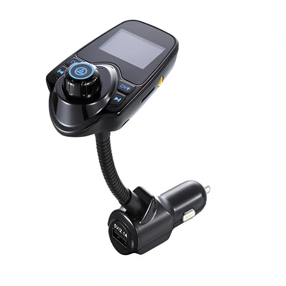 Compact black Bluetooth speaker with fabric mesh front and rubberised base, measuring 18cm wide