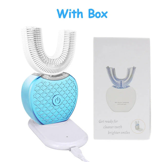 U-shaped lazy ultrasonic electric toothbrush in various colors