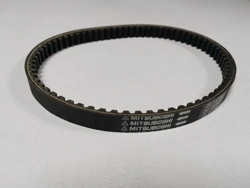 Black motorcycle drive belt with 20.1-759 specification for Guangyang Jili GP110 and Fengli VP110 models