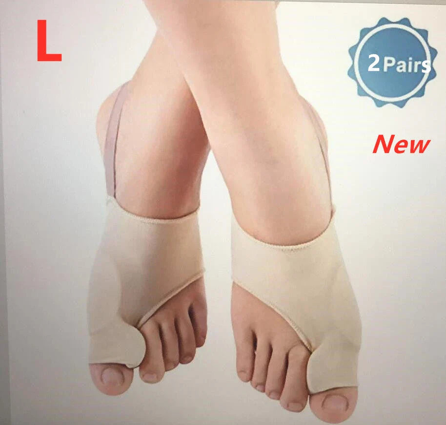 Corrective socks with gel toe separator for bunion pain relief and toe realignment