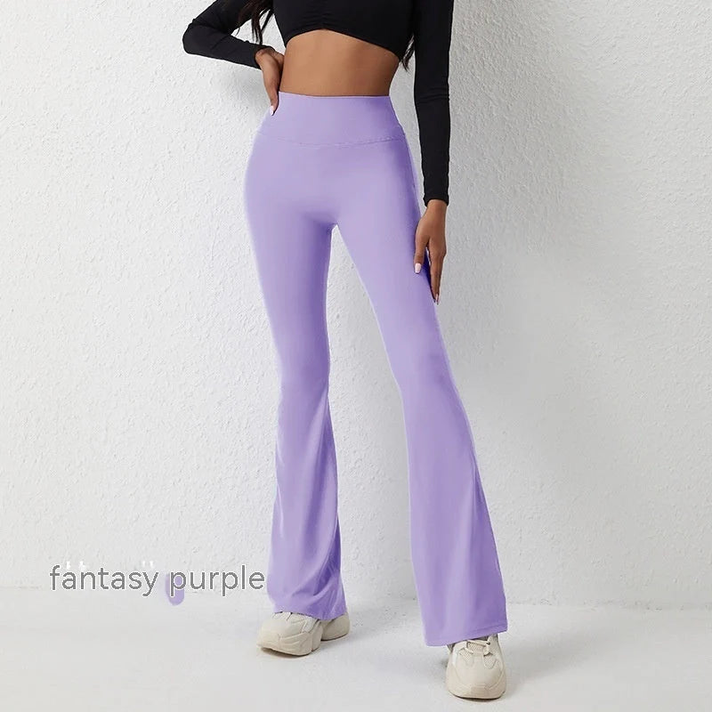 High waisted hip lifting tight pants in multiple colours, designed for fitness and everyday wear