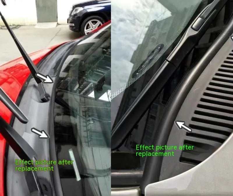 Car H-type self-adhesive sealing strip showing H-profile cross-section and adhesive backing