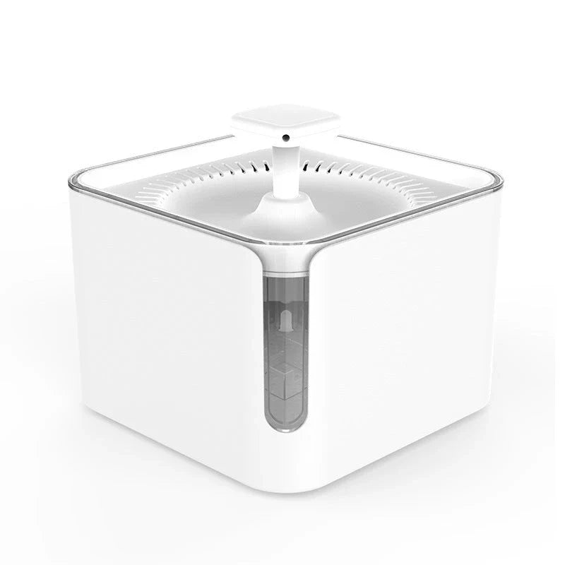 A 3L automatic USB-powered pet water fountain with 360-degree circulating filtration, designed to keep your cat or dog's water fresh and clean.