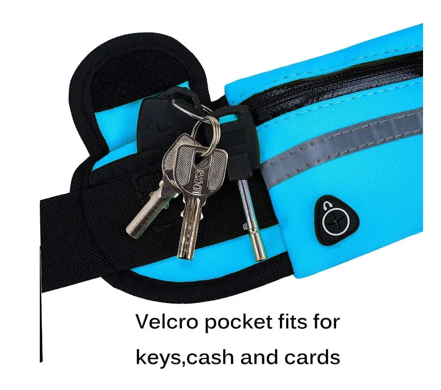 Waterproof anti-theft kettle pocket for 6-inch phones in black, blue, green, rose, and orange