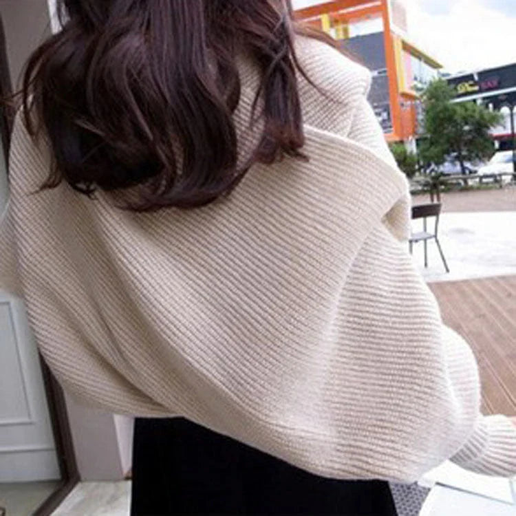 Cozy cashmere scarf sweater in a variety of colors, providing warmth and style for women