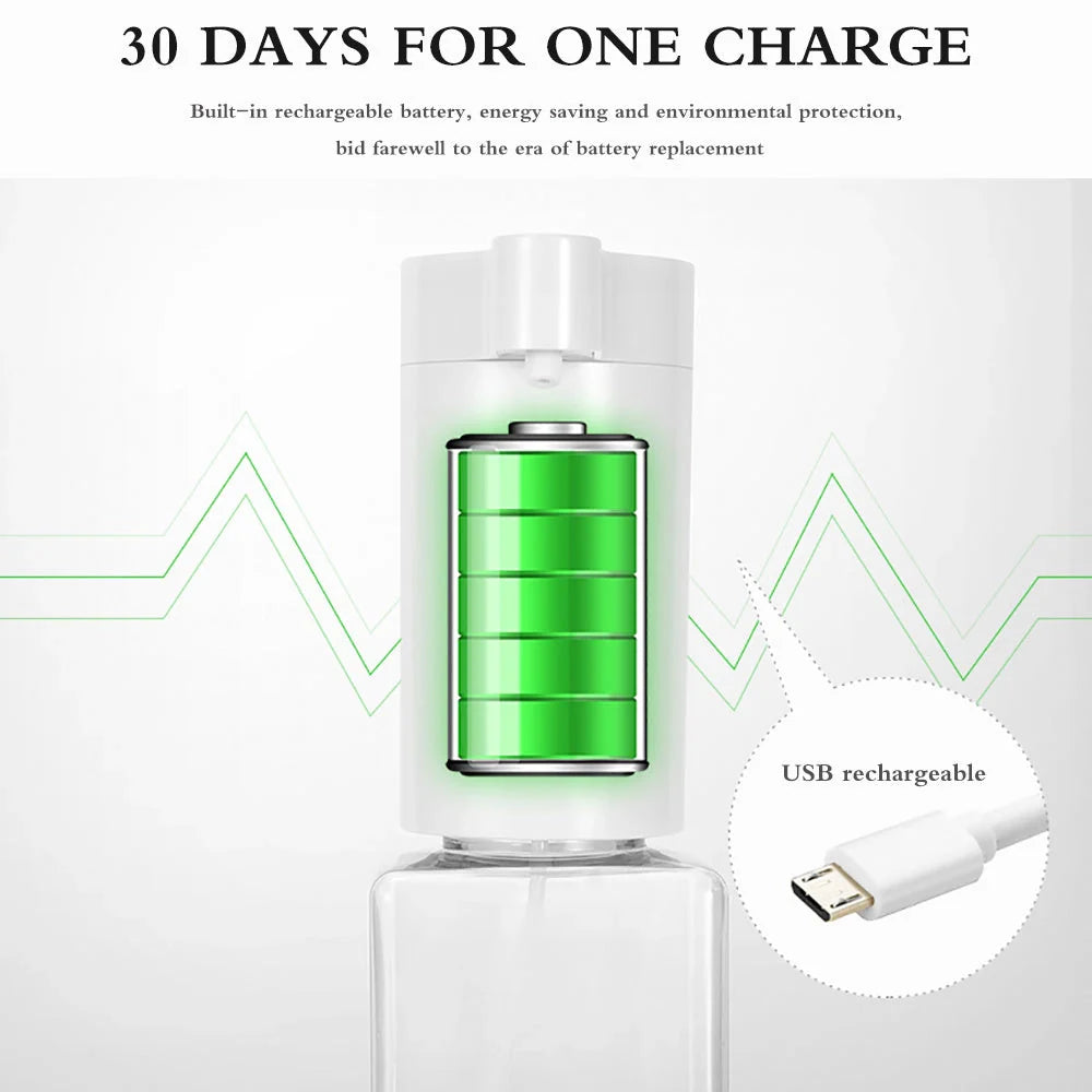 Fully automatic infrared hand sanitizer machine with intelligent bubble technology