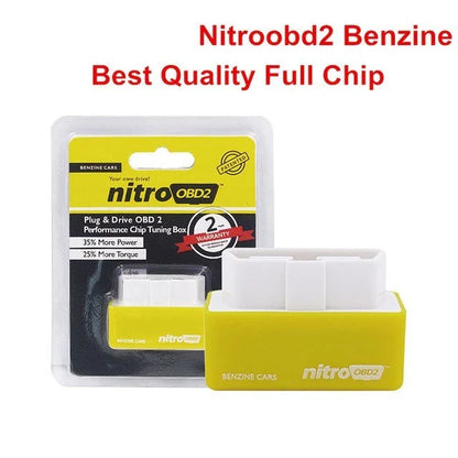 ECO OBD2 Driver Chip Tuning Box for gasoline cars, reduces fuel consumption by up to 15%