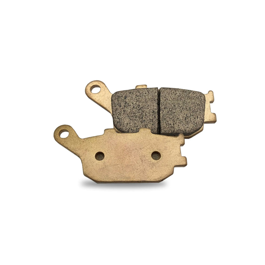 Set of sintered rear motorcycle brake pads for Honda CBR954RR and CBR900RR models