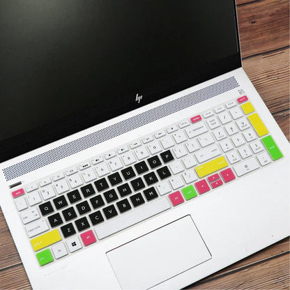 15.6-inch silicone keyboard film for HP Light and Shadow Wizard 4th Generation laptop in various colours