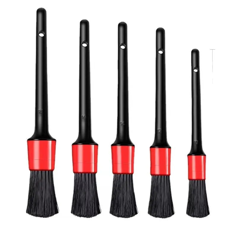 20-piece PP plastic electric drill car cleaning brush set in storage box 30x35x10cm