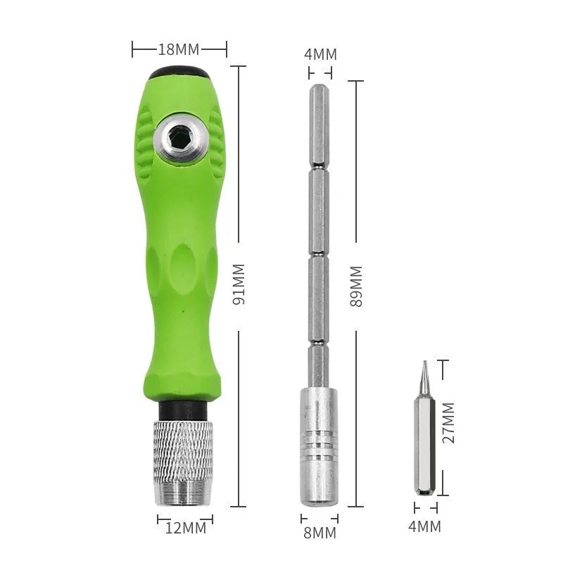 32-in-1 precision screwdriver set for mobile phone and electronics repair tool kit