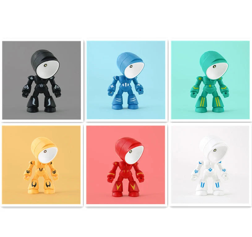 Hero War Police LED Table Lamp with adjustable arms and 360° rotatable head for kids