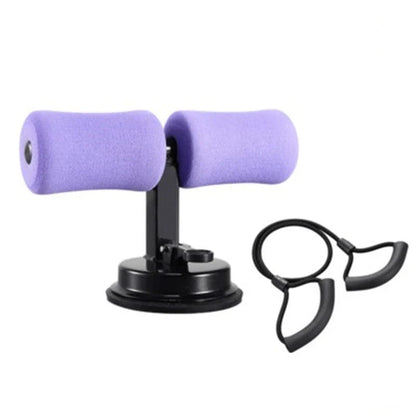 Sit Up Bar Trainer with foam padding and steel spring for home fitness