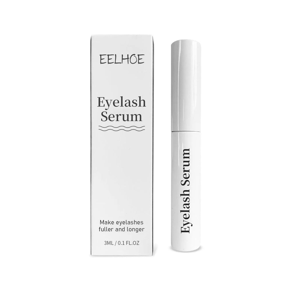 3ml natural black eyelash growth serum in dropper bottle for eyelash enhancement