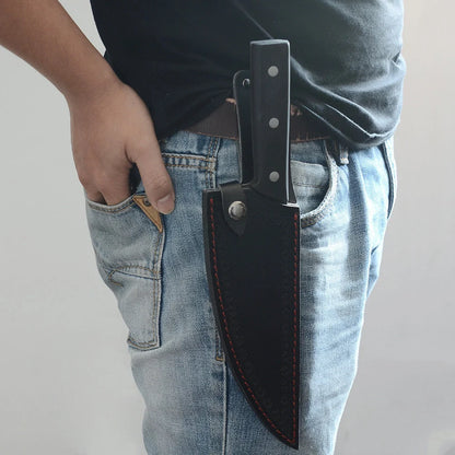 8-inch forging butcher's bone picking knife for precise culinary tasks