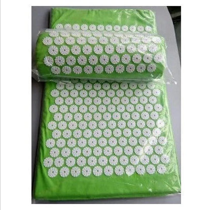 Acupuncture Yoga Cushion and Pillow Set for muscle relief and relaxation