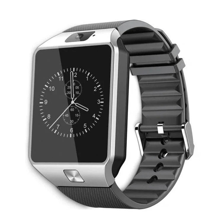 Versatile sports smartwatch with stainless steel design, fitness tracking, and smartphone integration