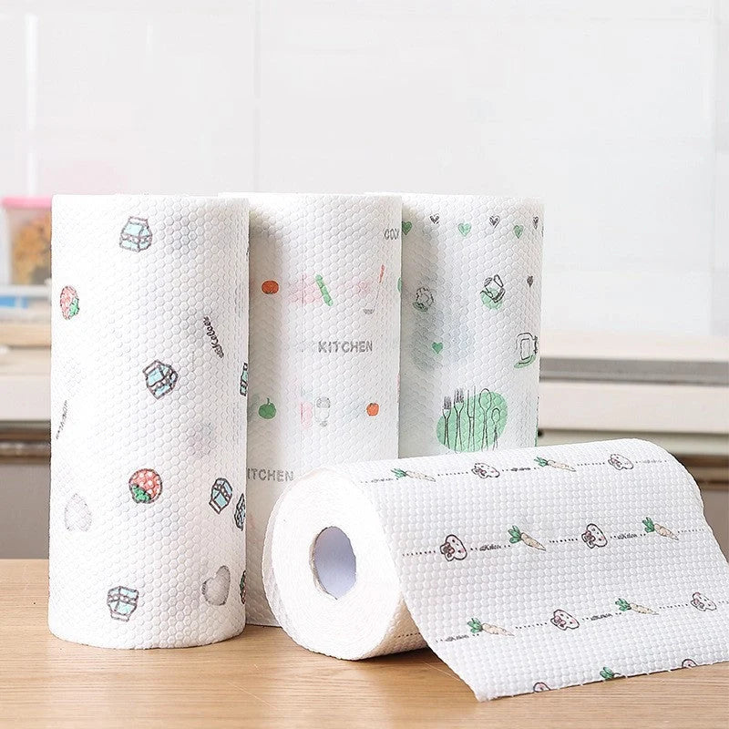 Disposable Non-Woven Rag in various colors for effective cleaning