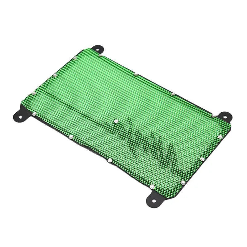 Kawasaki Z400 Ninja 400 radiator guard mesh cover in black gold green or red colour options
