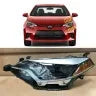 Right-hand halogen headlight assembly for 2014-2016 Toyota Corolla with plastic housing.