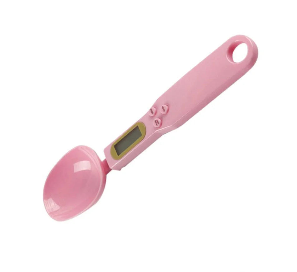 Kitchen Scale Measuring Spoon Scale in various colours with removable spoon head