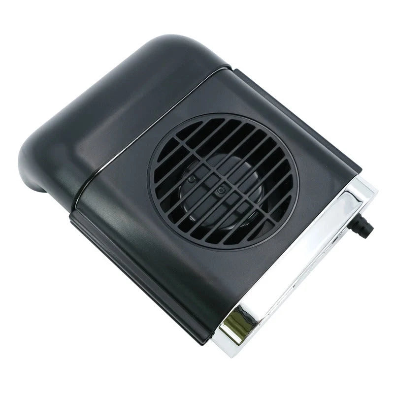Magnetic car cooling fan with adjustable speeds and USB charging