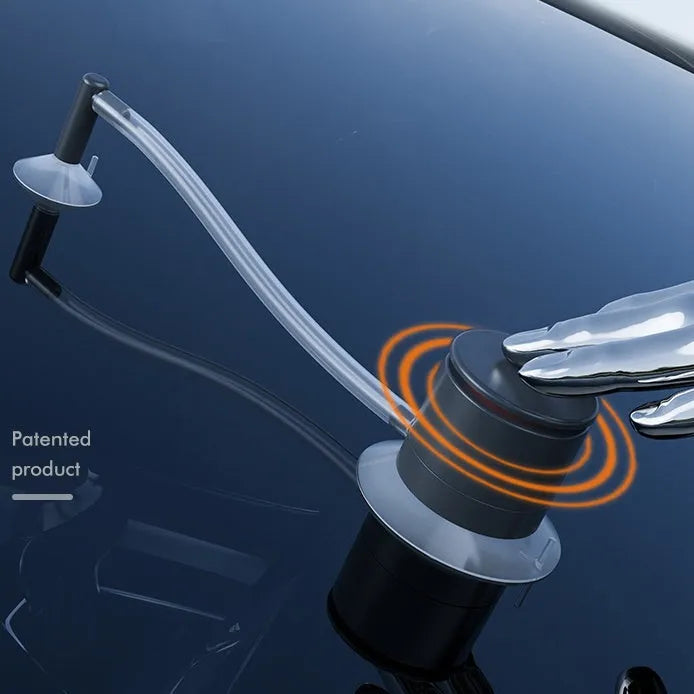 Plastic broken glass corrector applicator for car windscreen crack and stone chip repair