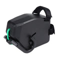 Black plastic and resin bicycle trailer rope for attaching child trailers to adult bicycles