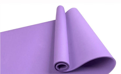 EVA Fitness Composite Yoga Mat in various colors with anti-skid surface