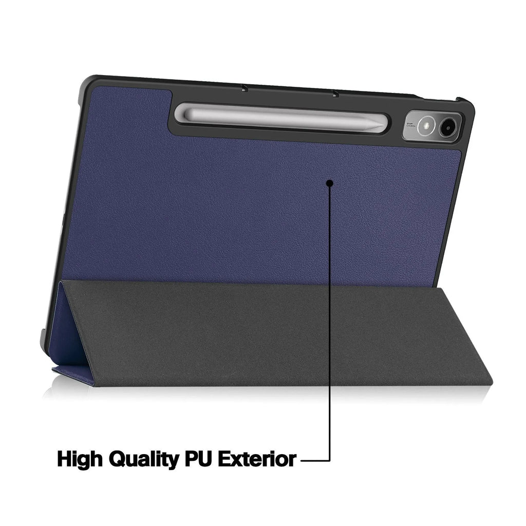 Lenovo Tab P12 12.7-inch tablet protective case with foldable stand in multiple colour options
