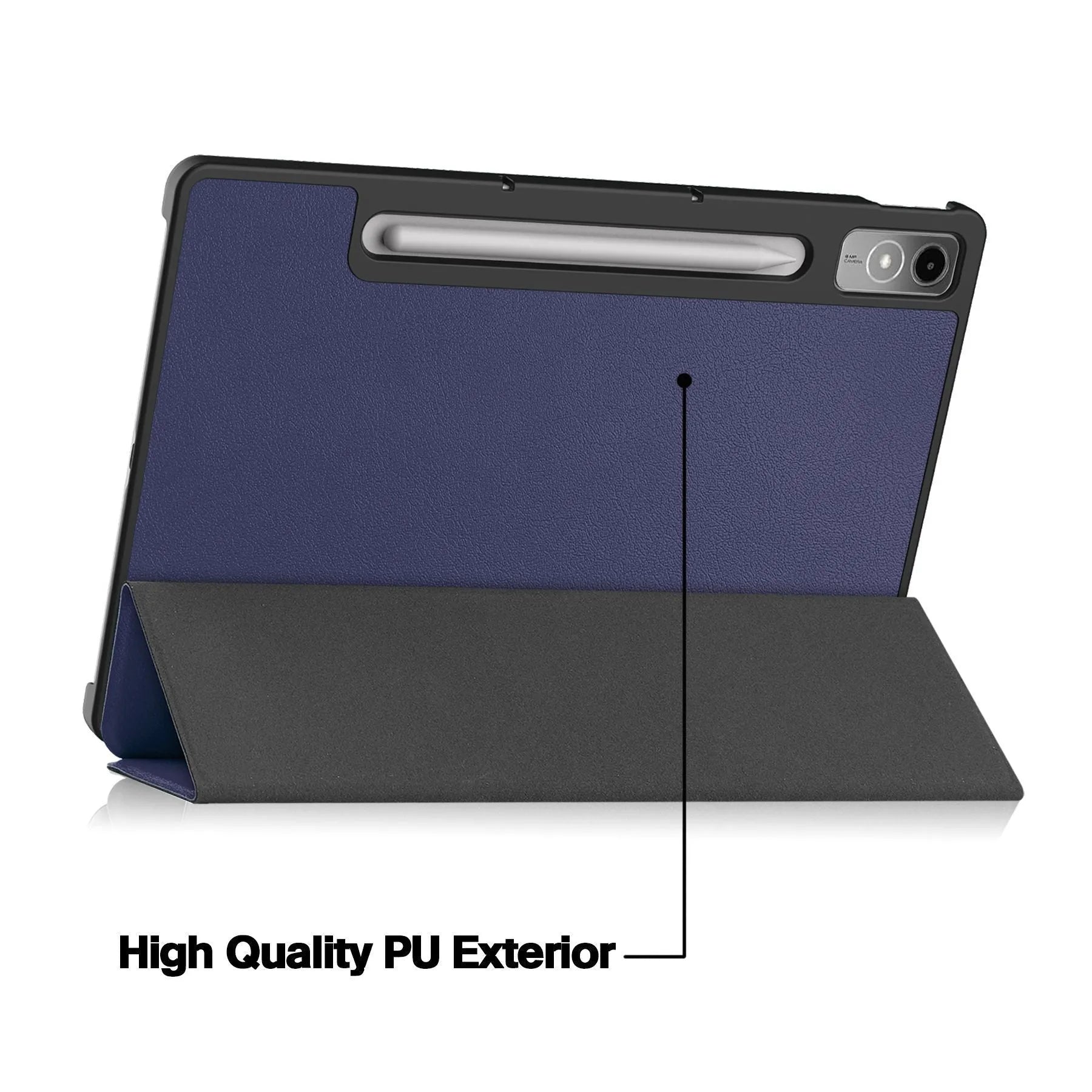 Lenovo Tab P12 12.7-inch tablet protective case with foldable stand in multiple colour options