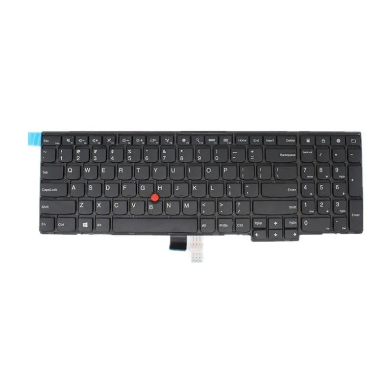 Black Lenovo E531 laptop replacement USB keyboard for W541 T550 W550s models