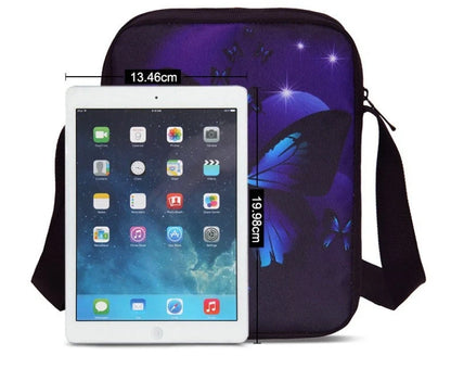 Marshmello black nylon computer backpack with water-resistant feature