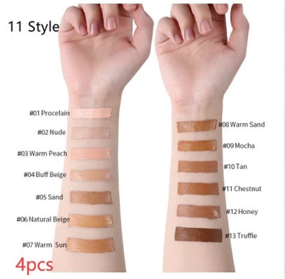Oil-Control Liquid Foundation Concealer in 13 shades for a flawless matte finish